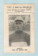 CP. Éditeur : L'Ami Du Peuple De Paris, Nicolas FRANTZ, Tour De France 1928. Luxembourg. - Cyclisme