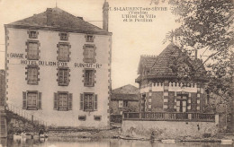 St Laurent Sur Sèvre * Hôtel Du Lion D'Or GUINHUT Garage * L'hôtel De Ville Et Le Pavillon - Autres & Non Classés