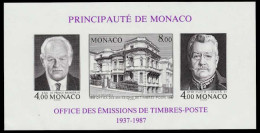 MONACO Block 37B Postfrisch S0034F6 - Blocchi