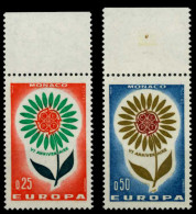 MONACO 1964 Nr 782-783 Postfrisch ORA X760D46 - Ungebraucht