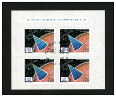 ITALIA - FOGLIETTO FDC 2005  -  ESPLORAZIONE DI MARTE - Blocs-feuillets