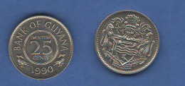 Guyana 25 Cents 1990 - Guyana