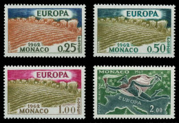 MONACO 1962 Nr 695-698 Postfrisch SA1DE16 - Ungebraucht