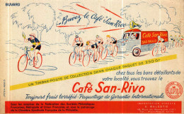 Buvard -    Café SAN-RIVO  Cyclisme - Andere & Zonder Classificatie