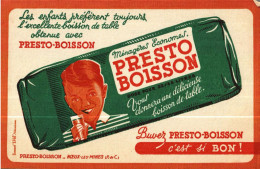 Buvard -    PRESTO-BOISSON  Noeux-les-Mines - Altri & Non Classificati