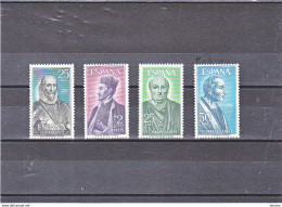 ESPAGNE 1966 Célébrités Yvert 1364-1365 + PA 296-297 NEUF** MNH - Neufs