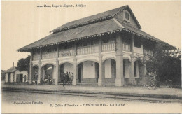 AFRIQUE COTE D IVOIRE.  DIMBOKRO.  LA GARE - Elfenbeinküste