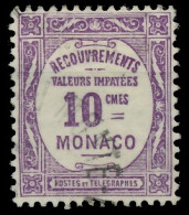 MONACO PORTOMARKEN Nr 22 Gestempelt X3BA4D6 - Postage Due