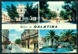 Lecce Galatina Saluti Da Foto FG Cartolina KB4492 - Lecce