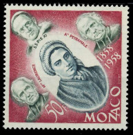 MONACO 1958 Nr 599 Postfrisch SF113FA - Unused Stamps