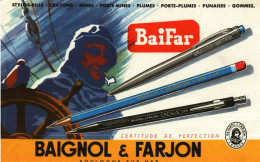 Buvard -    BAIGNOL & FARJON   BaiFar  Boulogne Sur Mer - Other & Unclassified