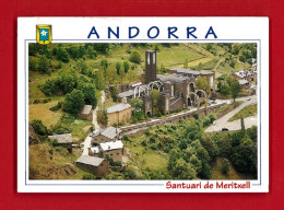 E-Andorre-66P  Santuari De Meritwell, Vista Aeria, BE - Andorre