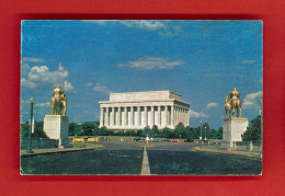 E-Etats Unis-55PH7  Lincoln Memorial, White Marble Temple, BE - Washington DC
