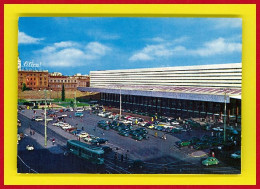 E-Italie-121PH1  ROMA, Stazione Termini, La Gare Termini, Nombreuses Voitures, Tramway, BE - Andere Monumenten & Gebouwen