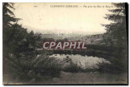 CPA Clermont Ferrand Vue Prise Du Parc De Bargoin - Clermont Ferrand