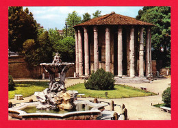 E-Italie-248PJY  ROMA, Fontaine Et Temple De Vesta, BE - Andere Monumenten & Gebouwen