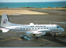 LA REUNION      AEROPORT AIR REUNION AVION  BAe (HS) 748-264  OCT 1988  2 SCANS   (AVIMAGE) - Saint Denis