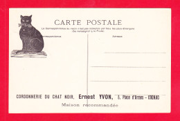 F-16-Cognac-300A66  Pub Pour La Cordonnerie Du Chat Noir, Ernest YVON, Place D'armes, Cpa BE - Cognac