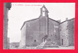 E-Espagne-617A74  VERDU, Iglesia De San Miguel, Cpa BE - Lérida