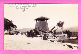 E-Cuba-48A74  Carte Photo, Coleccion MATEOS, Fuerte San Juan, Cpa BE - Kuba