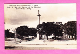 E-Cuba-57A74  Carte Photo, Coleccion MATEOS, Parque De La Libertad, Cpa BE - Kuba
