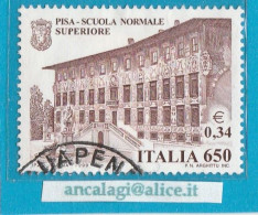 USATI ITALIA 1999 - Ref.0824 "SCUOLA NORMALE SUPERIORE, PISA" 1 Val. - - 1991-00: Oblitérés