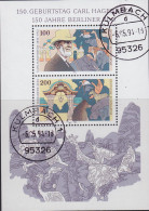 GERMANY BUND [1994] MiNr 1734-35 Block 28 ( O/used ) Tiere - Used Stamps