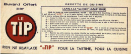 Buvard -       Le TIP Pour La Cuisine   Recette Le Lapin à La Mijore De SAINT-FLOUR - Autres & Non Classés