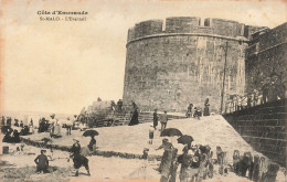 FRANCE - Saint Malo - L'Eventail - Animé  - Côte D'Emeraude - Vue Générale - Carte Postale Ancienne - Saint Malo