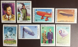 Maldives 1977 Flight Anniversaries MNH - Maldives (1965-...)