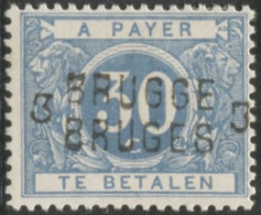 Belgique Timbre-taxe (TX) - Surcharge Locale De Distributeur - BRUGGE / BRUGES - (F967) - Briefmarken