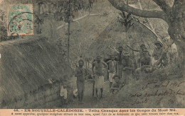 NOUVELLE CALEDONIE - Voh - Tribu Canaque Dans Les Gorges Du Mont Mû - Animé - Carte Postale Ancienne - New Caledonia