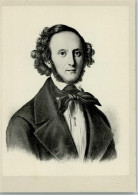 12054004 - Mendelssohn Bartholdy, Felix Rueckseite - Musica E Musicisti