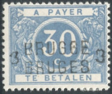 Belgique Timbre-taxe (TX) - Surcharge Locale De Distributeur - BRUGGE / BRUGES - (F968) - Stamps