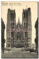 CPA Bruxelles Eglise Ste Gudule - Monuments, édifices
