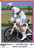 Mathieu Van Der Poel  2024  Cyclisme  1 Cards Format Carte Postal  (4) - Cyclisme