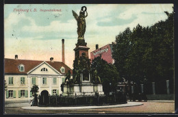 AK Freiburg I. B, Partie Am Siegesdenkmal  - Freiburg I. Br.