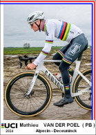 Mathieu Van Der Poel  2024  Cyclisme  1 Cards Format Carte Postal  (5) - Wielrennen