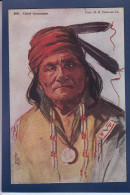 CPA Indiens Non Circulée Geronimo - Indiens D'Amérique Du Nord