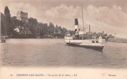 THONON LES BAINS     BATEAU DE TRAVERSEE - Thonon-les-Bains