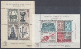 ESPAÑA 1975 Nº 2252/2253 HB ORFEBRERIA, NUEVO - Ungebraucht