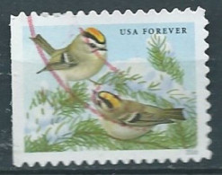 VERINIGTE STAATEN ETATS UNIS USA 2016  SONGBIRDS: GOLDEN-CROWNED KINGLETS F USED SN 5126 MI 5320 YT 4943A SN 5730 - Used Stamps