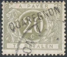 Belgique Timbre-taxe (TX) - Surcharge Locale De Distributeur - QUAREGNON - (F974) - Postzegels