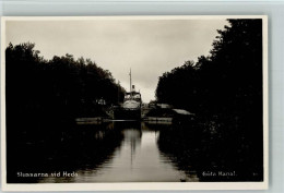 11033204 - Binnenschiffe Dampfer Im Goeta Kanal In Der - Handel