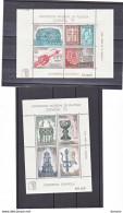 ESPAGNE 1975 EXPOSITION PHILATELIQUE Yvert BF 25-26, Michel Bl 19-20 NEUF** MNH Cote Yv 24 Euros - Ongebruikt