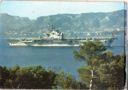 Toulon (83)  CPM Porte-avions CLEMENCEAU     (PPP47122) - Guerra