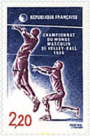 729548 HINGED FRANCIA 1986 CAMPEONATO DEL MUNDO DE BALONVOLEA - Sonstige & Ohne Zuordnung