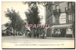 CPA La Garenne Colombes L Embranchement Avenue De Lutece Cafe De L Embranchement - La Garenne Colombes