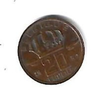 *belguim 20 Centimes   1962  French Xf - 20 Cent