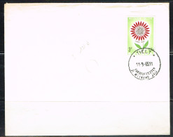 FLOR-L219 - BELGIQUE N° 1298 EUROPA Sur Lettre De Tielt 1965 - Briefe U. Dokumente